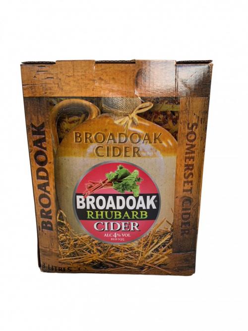 Broadoak Rhubarb Cider 4.0%