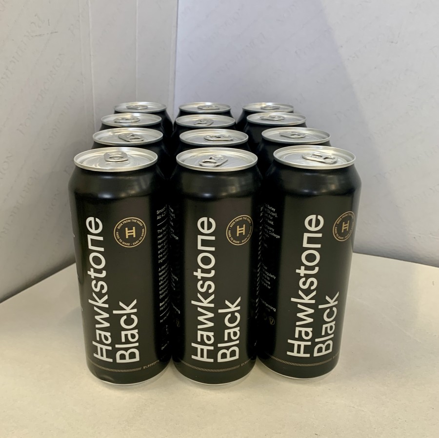 Hawkstone Black Nitro Stout 4.2% VOL
