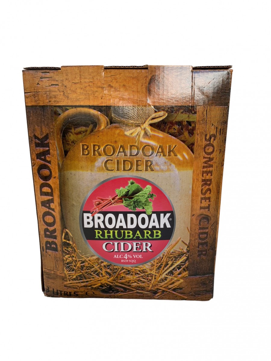 Broadoak Rhubarb Cider 4.0%