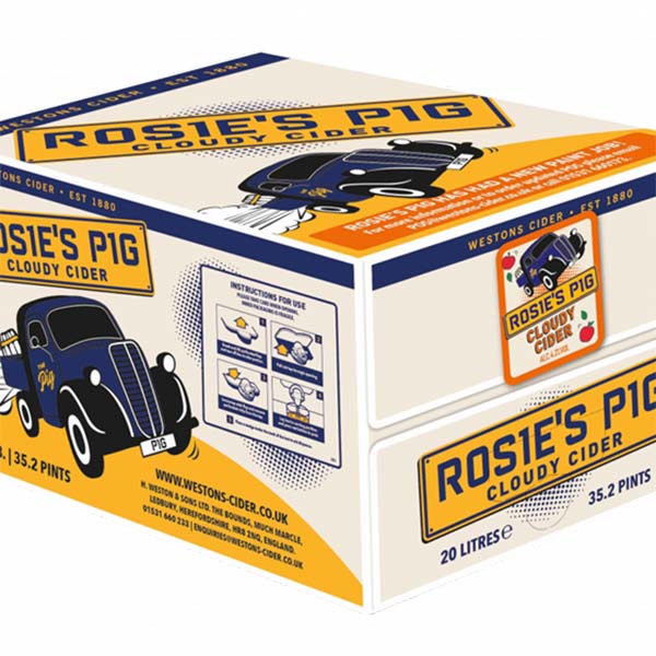 Rosie's Pig Apple Cider 4.2%