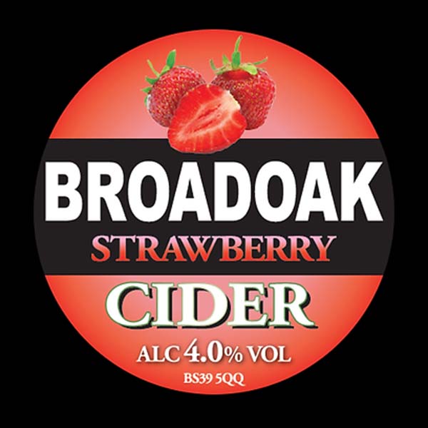 Broadoak Strawberry Cider 4.0%