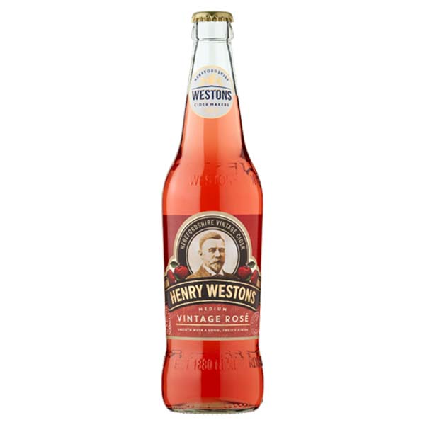 Henry Westons Vintage Rose Cider 5.5%