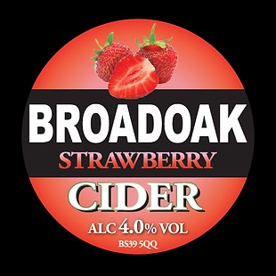 Broadoak Strawberry Cider 4.0%