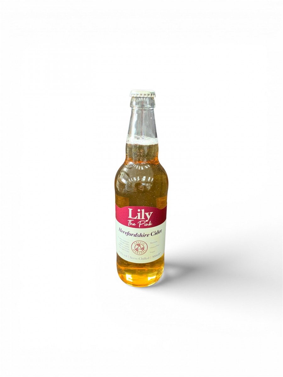 Lily The Pink Cider 5.2% 12 x 500ml Bottles