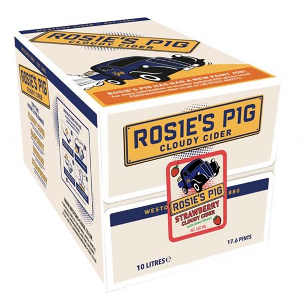 Westons Rosie's Pig Strawberry 4.0%