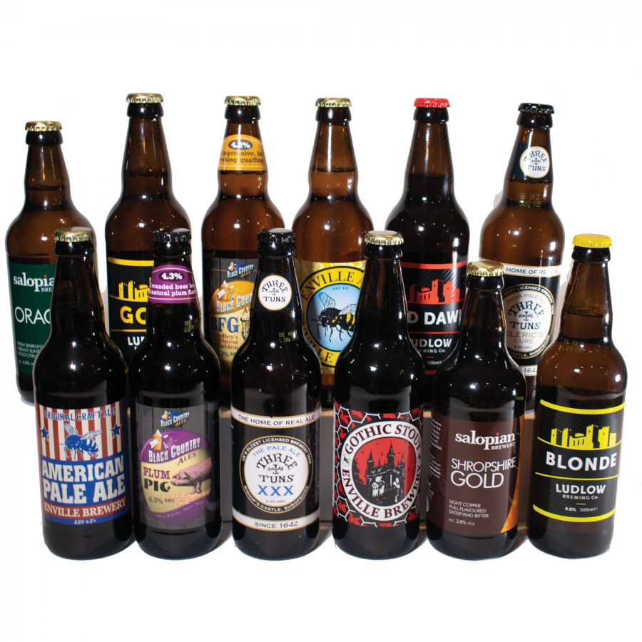 Mixed Case of Ales