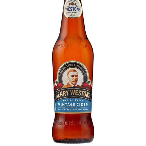 Henry Westons Vintage Medium Sweet 4.5%