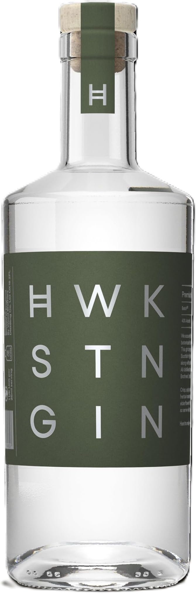 Hawkstone Gin 40% 70cl Bottle