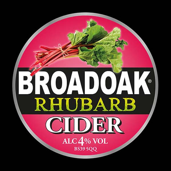 Broadoak  Rhubarb Cider 4.0%