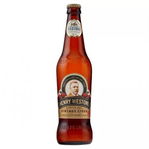 Henry Westons Organic Medium Dry Cider  6.0%