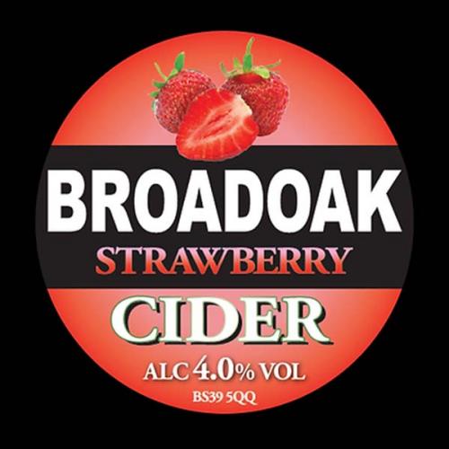 Broadoak Strawberry Cider 4.0%