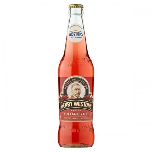 Henry Westons Vintage Rose Cider 5.5%